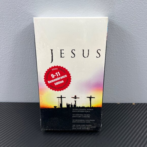 Jesus VHS NEW & SEALED Special 9/11 Remembrance Edition Brian Deacon 1988 - Picture 1 of 4